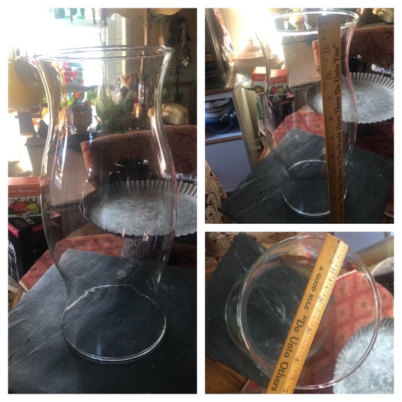 Vintage Glass Hurricane Shade